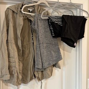 Fall Maternity Bundle Motherhood Maternity Jacket & Mixed Apparel Set GUC L -XXL